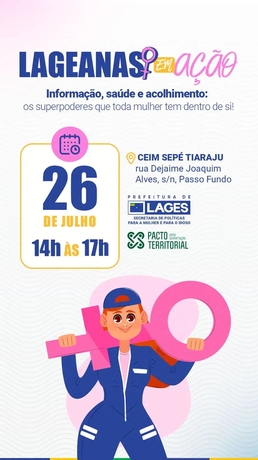 Lageanas em Ação