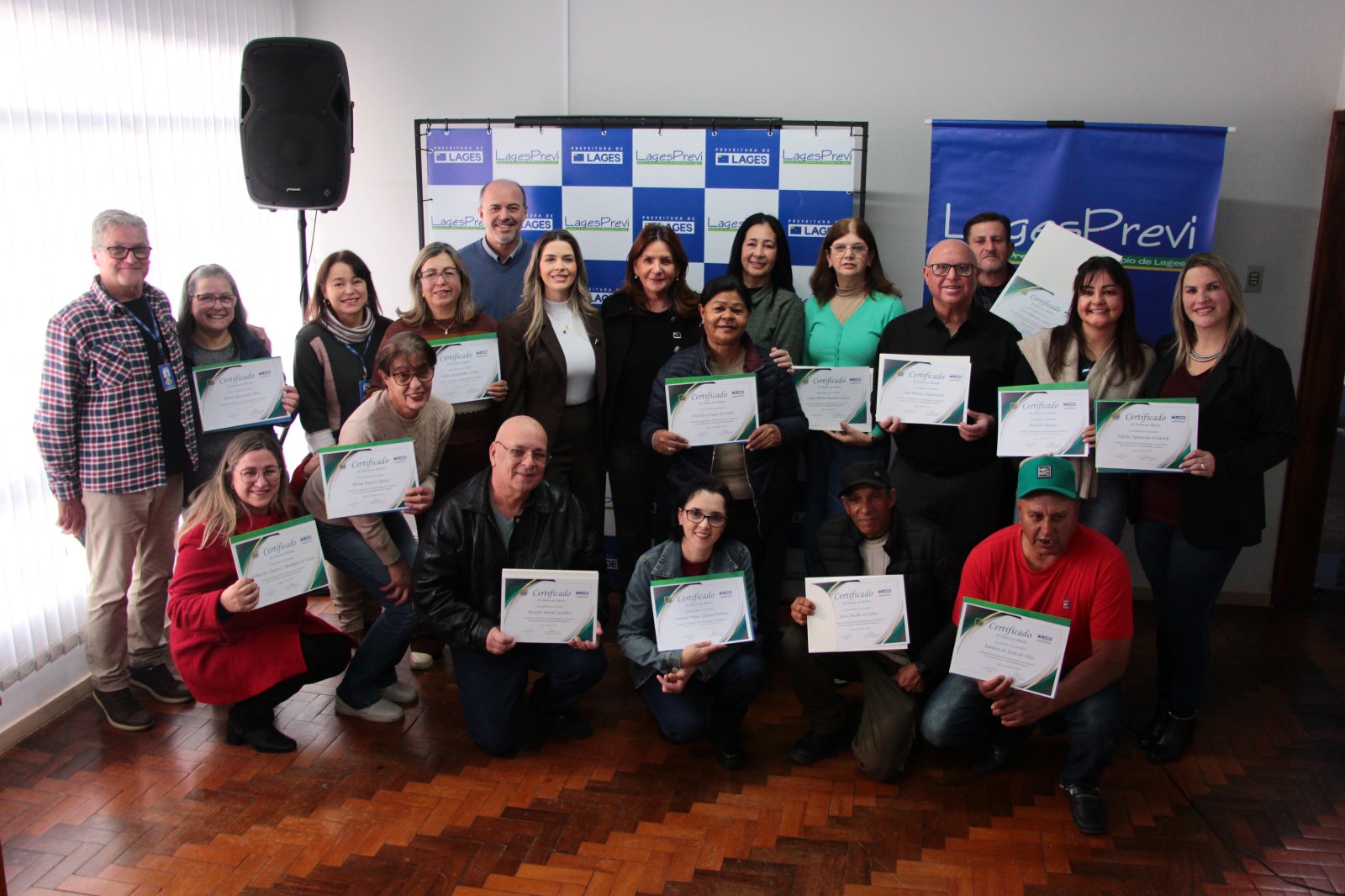 Prefeitura homenageia servidores recém-aposentados por anos de dedicação a Lages